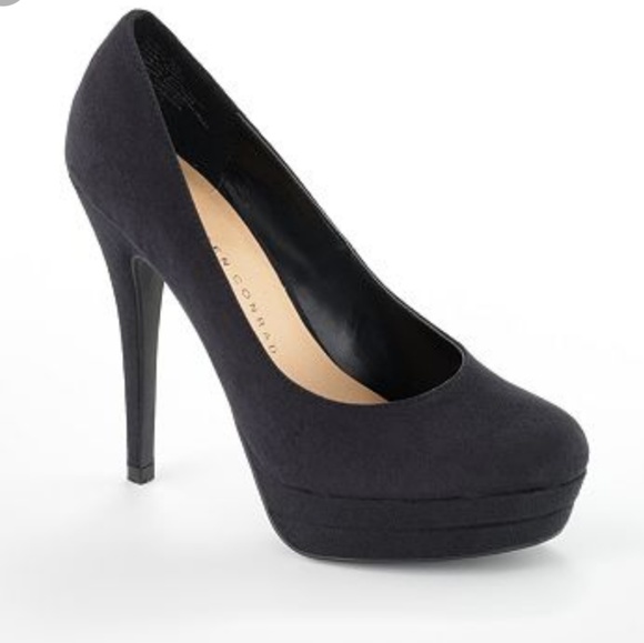 LC Lauren Conrad Shoes - Black Heels